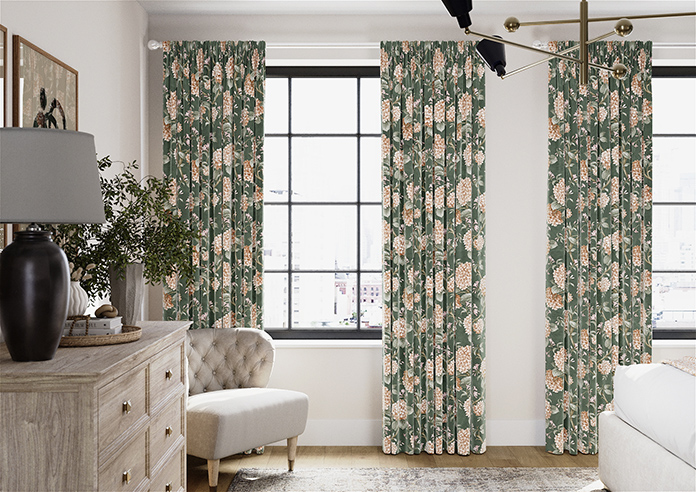 Bouquet Velvet, Springwood - Made to Measure Curtain - Image 3